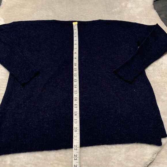 Peruvian Connection‎ Alpaca Blend Blue Womens V Neck Sweater Size XS Long Sleeve - Picture 7 of 7